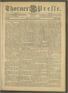 Thorner Presse 1905, Jg. XXIII, Nr. 259 + Beilage