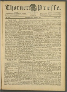 Thorner Presse 1905, Jg. XXIII, Nr. 260 + Beilage