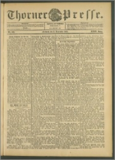 Thorner Presse 1905, Jg. XXIII, Nr. 263 + Beilage, Beilagenwerbung