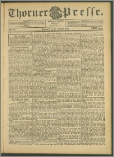 Thorner Presse 1905, Jg. XXIII, Nr. 277 + 1. Beilage, 2. Beilage