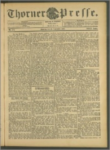 Thorner Presse 1905, Jg. XXIII, Nr. 278 + 1. Beilage, 2. Beilage