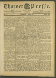 Thorner Presse 1905, Jg. XXIII, Nr. 287 + Beilage