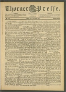 Thorner Presse 1905, Jg. XXIII, Nr. 294 + 1. Beilage, 2. Beilage