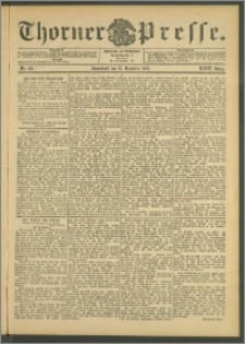 Thorner Presse 1905, Jg. XXIII, Nr. 301 + 1. Beilage, 2. Beilage