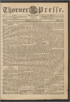 Thorner Presse 1906, Jg. XXIV, Nr. 18 + Beilage, Beilagenwerbung, Extrablatt