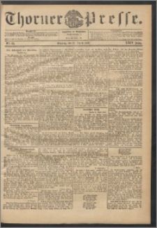 Thorner Presse 1906, Jg. XXIV, Nr. 84 + 1. Beilage, 2. Beilage