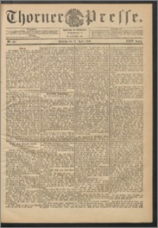 Thorner Presse 1906, Jg. XXIV, Nr. 88 + 1. Beilage, 2. Beilage, 3. Beilage