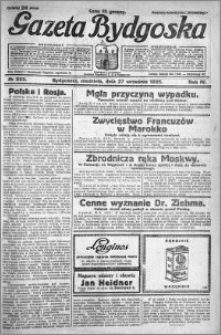Gazeta Bydgoska 1925.09.27 R.4 nr 223