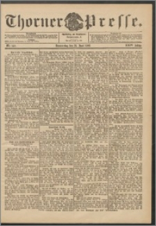 Thorner Presse 1906, Jg. XXIV, Nr. 142 + Beilage