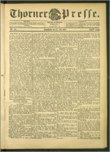 Thorner Presse 1906, Jg. XXIV, Nr. 162 + Beilage