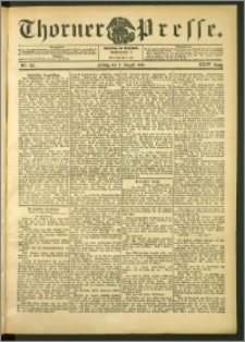 Thorner Presse 1906, Jg. XXIV, Nr. 179 + Beilage
