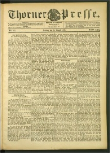 Thorner Presse 1906, Jg. XXIV, Nr. 193 + 1. Beilage, 2. Beilage
