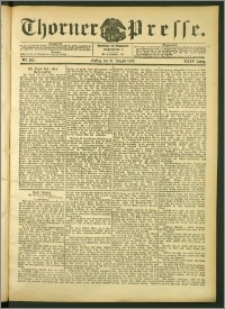 Thorner Presse 1906, Jg. XXIV, Nr. 203 + Beilage