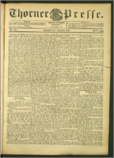 Thorner Presse 1906, Jg. XXIV, Nr. 204 + Beilage