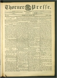 Thorner Presse 1906, Jg. XXIV, Nr. 224 + Beilage