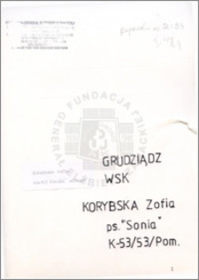 Korybska Zofia