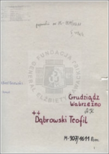 Dąbrowski Teofil