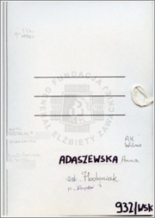 Adaszewska Anna