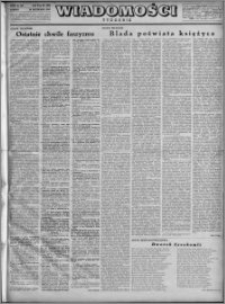 Wiadomości, R. 2, nr 48 (87), 1947
