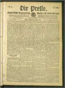 Die Presse 1908, Jg. 26, Nr. 6 Zweites Blatt