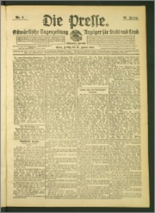 Die Presse 1908, Jg. 26, Nr. 8 Zweites Blatt