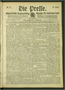 Die Presse 1908, Jg. 26, Nr. 37 Zweites Blatt, Beilagenwerbung