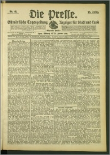 Die Presse 1908, Jg. 26, Nr. 48 Zweites Blatt
