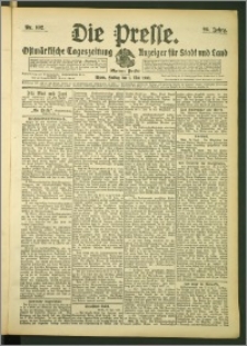 Die Presse 1908, Jg. 26, Nr. 102 Zweites Blatt, Drittes Blatt