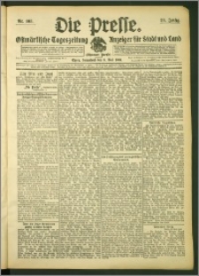 Die Presse 1908, Jg. 26, Nr. 103 Zweites Blatt