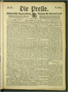 Die Presse 1908, Jg. 26, Nr. 115 Zweites Blatt, Drittes Blatt