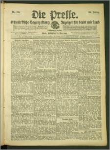 Die Presse 1908, Jg. 26, Nr. 120 Zweites Blatt, Drittes Blatt