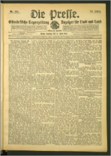 Die Presse 1908, Jg. 26, Nr. 138 Zweites Blatt, Drittes Blatt
