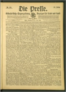Die Presse 1908, Jg. 26, Nr. 151 Zweites Blatt, Drittes Blatt
