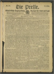 Die Presse 1908, Jg. 26, Nr. 154 Zweites Blatt, Drittes Blatt