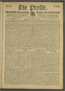 Die Presse 1908, Jg. 26, Nr. 162 Zweites Blatt, Drittes Blatt