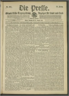 Die Presse 1908, Jg. 26, Nr. 193 Zweites Blatt, Beilagenwerbung