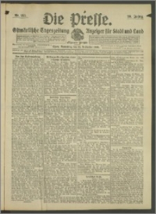 Die Presse 1908, Jg. 26, Nr. 213 Zweites Blatt, Drittes Blatt