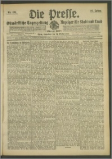 Die Presse 1908, Jg. 26, Nr. 251 Zweites Blatt
