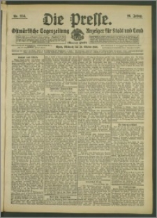 Die Presse 1908, Jg. 26, Nr. 254 Zweites Blatt, Drittes Blatt, Beilagenwerbung