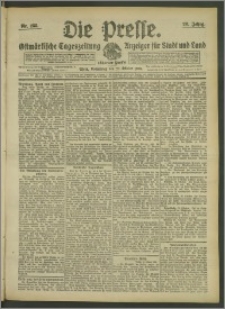 Die Presse 1908, Jg. 26, Nr. 255 Zweites Blatt, Drittes Blatt