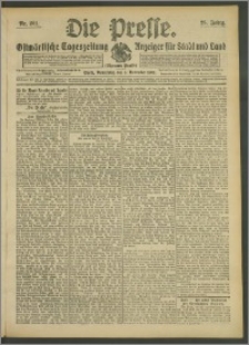 Die Presse 1908, Jg. 26, Nr. 261 Zweites Blatt, Drittes Blatt, Beilagenwerbung