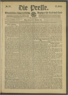 Die Presse 1908, Jg. 26, Nr. 291 Zweites Blatt, Drittes Blatt, Beilagenwerbung
