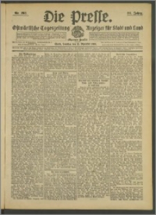 Die Presse 1908, Jg. 26, Nr. 293 Zweites Blatt, Drittes Blatt, Viertes Blatt