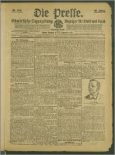 Die Presse 1908, Jg. 26, Nr. 300 Zweites Blatt, Drittes Blatt