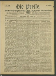 Die Presse 1908, Jg. 26, Nr. 304 Zweites Blatt, Drittes Blatt