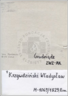 Krzywdziński Władysław