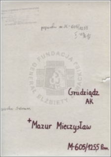 Mazur Mieczysław
