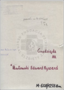 Pawłowski Edward Ryszard