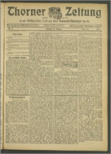 Thorner Zeitung 1907, Nr. 11 Erstes Blatt