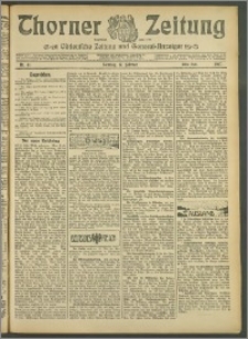 Thorner Zeitung 1907, Nr. 41 Erstes Blatt